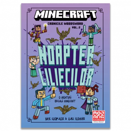 Children's literature - Minecraft. The Woodsword Chronicles. Volume 2. Night of the Bats - Nick Eliopulos, Luke Flowers