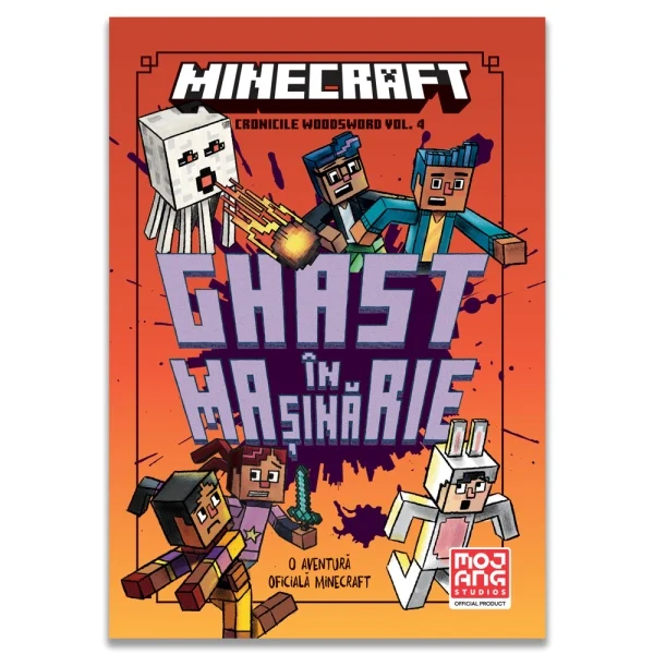 Timp liber - Minecraft. Cronicile Woodsword.  Volumul 4. Ghast in masinarie - Nick Eliopulos, Luke Flowers