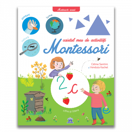 Cărți pentru copii - Caietul meu de activitati Montessori - Celine Santini, Vendula Kachel