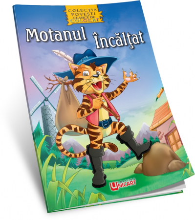 Cărți pentru copii - Motanul incaltat. Povesti clasice de colorat