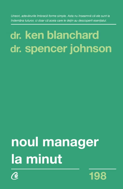 Management - New Minute Manager - Dr. Spencer Johnson, Dr. Kenneth Blanchard