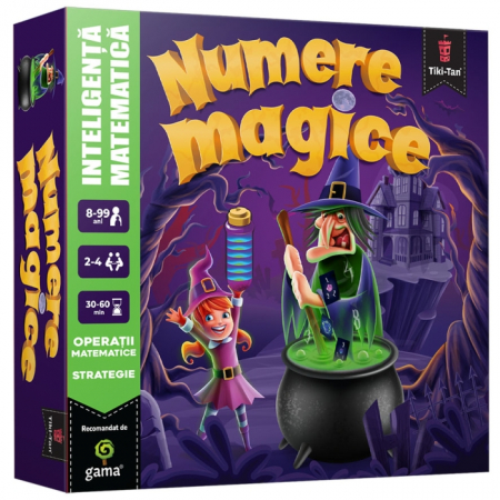 Cărți pentru copii - Numere Magice. Inteligenta matematica. Joc educativ