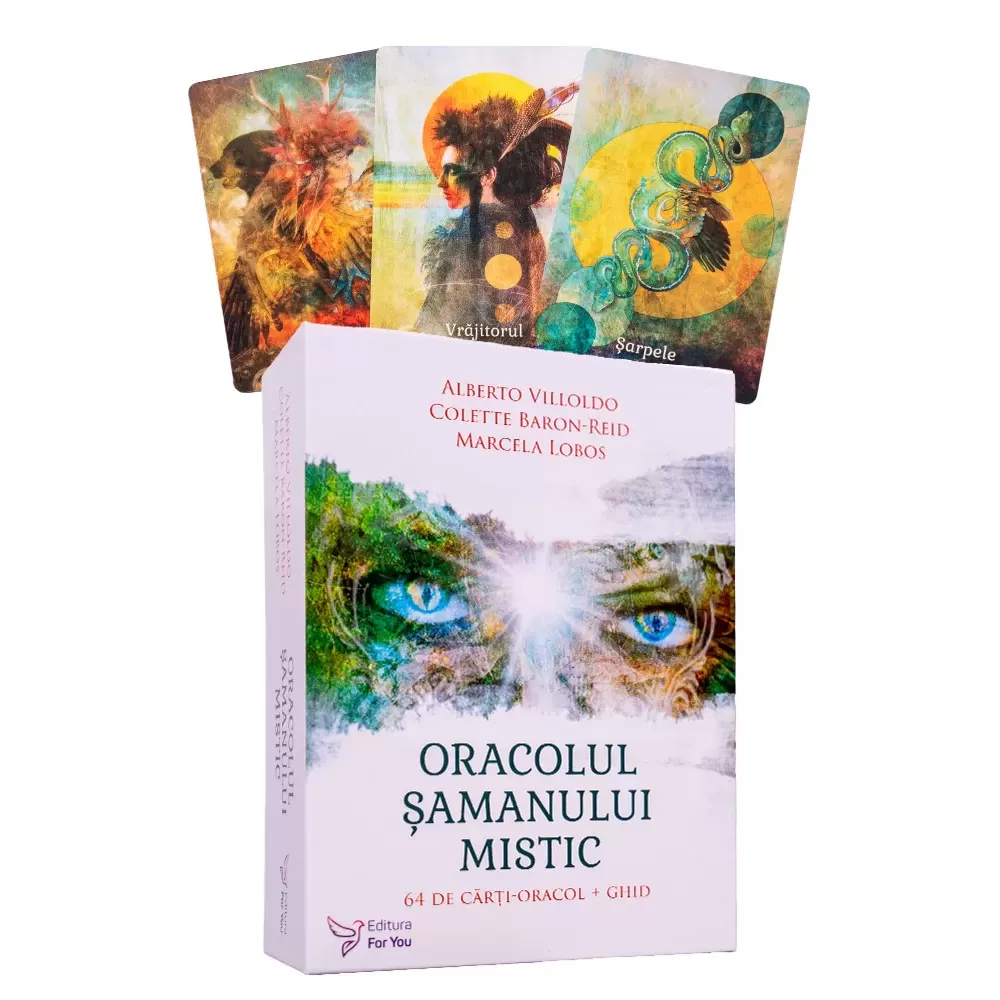 Spiritualitate - Oracolul samanului mistic. Set carte + cartoline - Alberto Villoldo, Colette Baron-Reid, Marcela Lobos