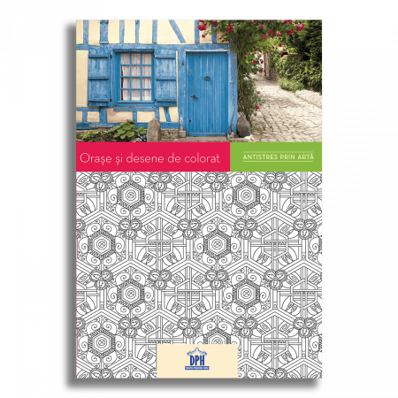 Leisure - Cities and coloring pages. Antistress through art