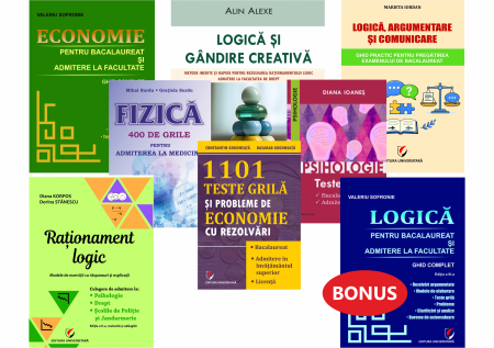 PACHETE DE STUDIU - Pachet Premium Admitere facultate 2026 + Bonus