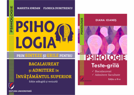 PACHETE DE STUDIU - Pachet Premium Psihologie - BAC și ADMITERE FACULTATE 2026