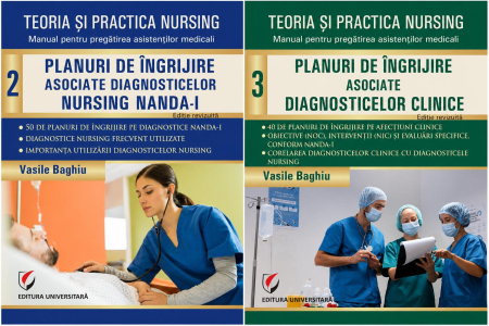 NURSING - Pachetul Planuri de îngrijire - Volumele 2 și 3