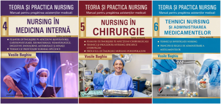 NURSING - Pachetul Practica în spital - Volumele 4, 5 și 6
