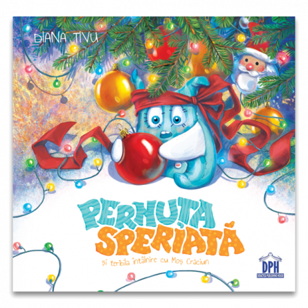 Literatură pentru copii - Povești ilustrate - Pernuta speriata si teribila intalnire cu Mos Craciun - Diana Tivu