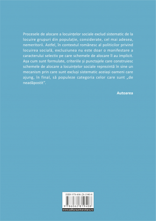 Pierdut printre criterii și punctaje. Imaginea excluziunii instituționale de la locuirea socială în România [1]
