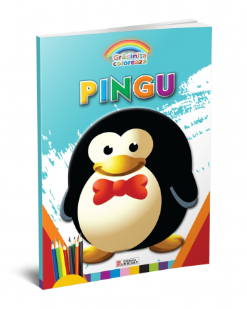 Timp liber - Pingu. Gradinita coloreaza