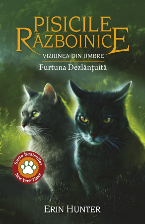 Literatură pentru copii - Pisicile Razboinice. Cartea XXXVI. Viziunea din umbre. Furtuna Dezlantuita - Erin Hunter