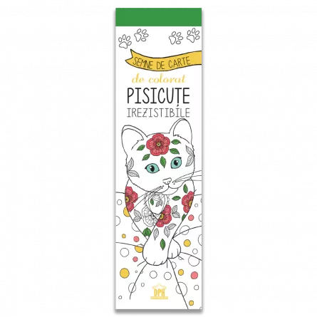 Timp liber - Pisicute irezistibile. Semne de carte de colorat