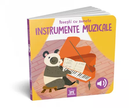 Cărți pentru copii - Povesti cu sunete. Instrumente muzicale - Sassi