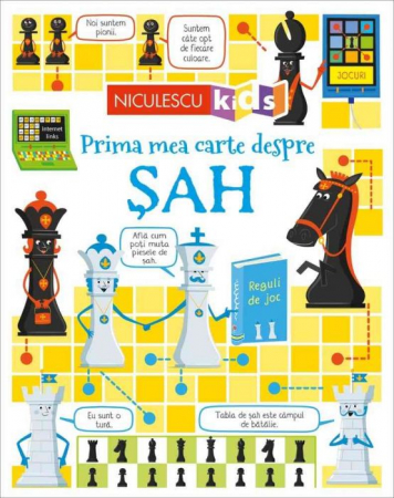 Cărți pentru copii - Prima mea carte despre sah - Katie Daynes