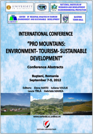 Proceedings - Pro Mountains: Environment-Tourism-Sustainable Development