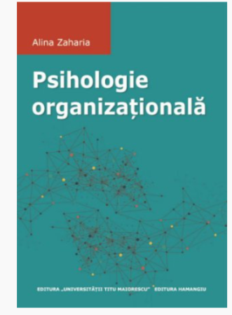 Psychology - Organizational Psychology - Alina Zaharia