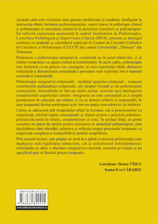 Psihoterapie integrativă : arta şi spaţiul întâlnirii terapeutice [1]