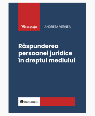 Law - Liability of legal entities in environmental law - Andreea Vernea