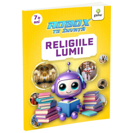 Cărți pentru copii - Religiile lumii. Robox te invata 7 ani+