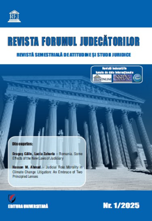 Scientific journals - Judges Forum Magazine - 1/2025