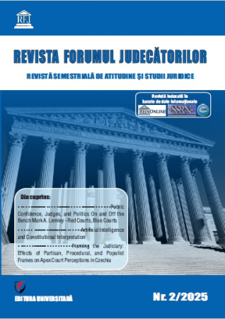 Scientific journals - Judges Forum Magazine - 2/2025