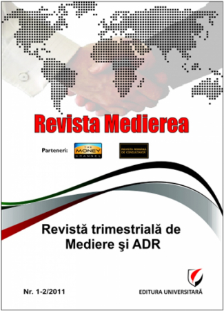 Revista Medierea - Revista Medierea - Nr. 1-2/2011