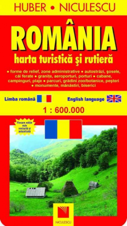 Pământul - casa noastră - Romania. Harta turistica si rutiera