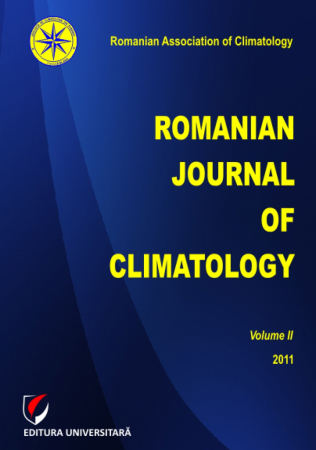 Romanian Journal of Climatology  - Romanian Journal of Climatology