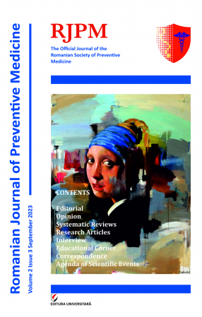 Publicații științifice - Romanian Journal of Preventive Medicine, Vol. 2, Issue 2