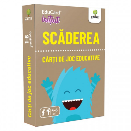 Books for children - Decrease. EduCard initiated. Educational playing cards 5-6 years