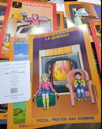 Auxiliare didactice - Focul, prieten sau dusman. Invata prin asa da si prin asa nu despre foc - Ana Dobroica, Cristina-Romita Simedru