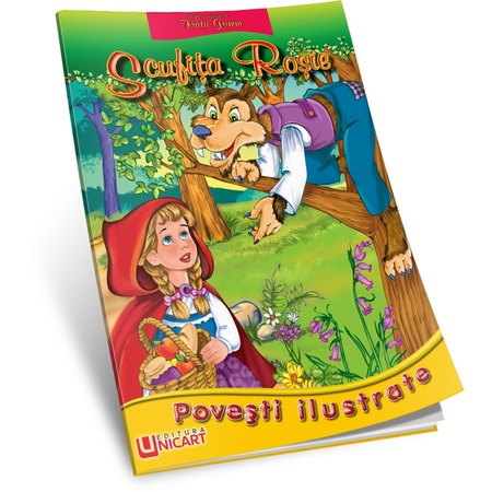 Children's literature - Illustrated stories - Red Riding Hood. Illustrated stories - Brothers Grimm