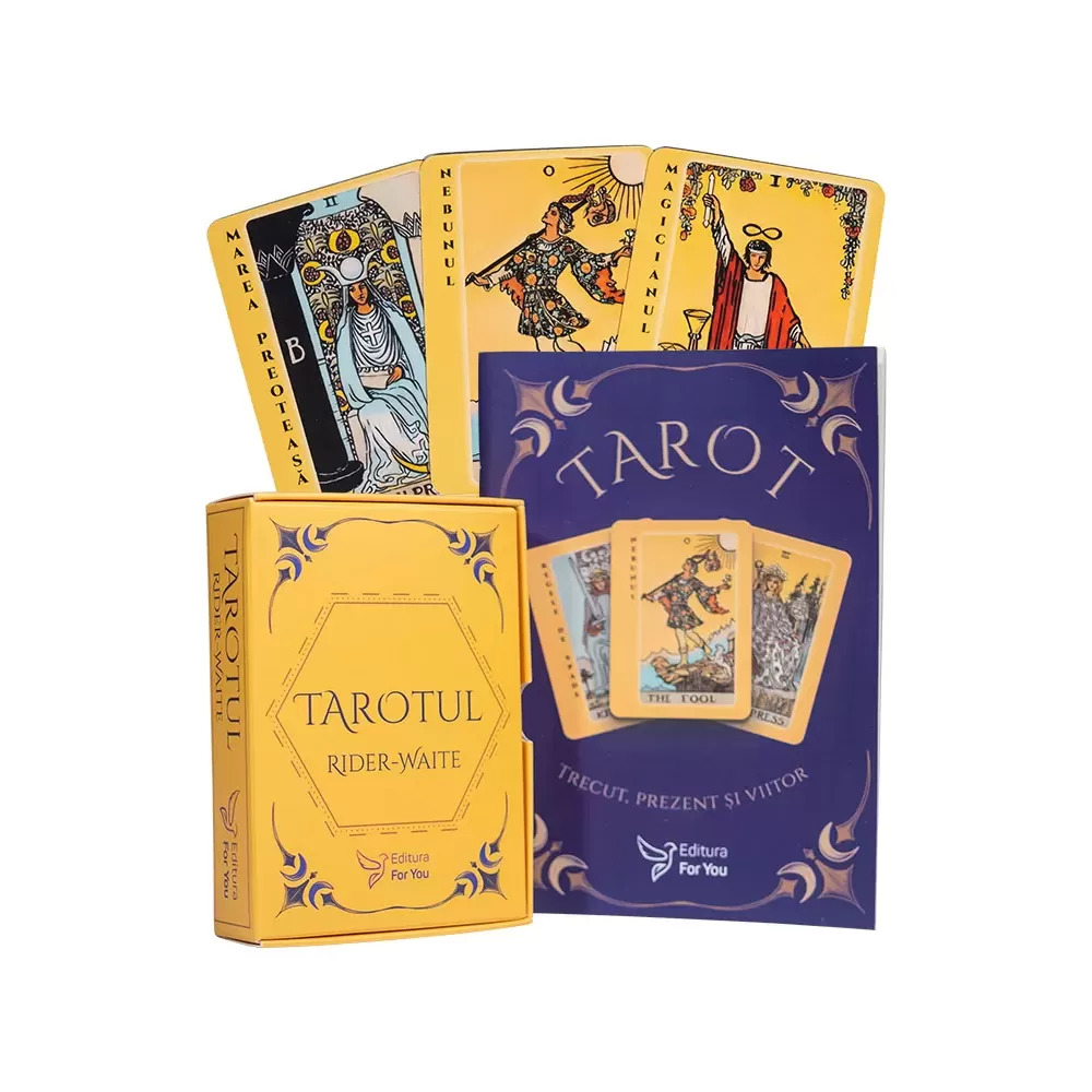Spiritualitate - Set Tarot. Trecut, prezent si viitor (cutie cu magnet) - Seraphim Zakai