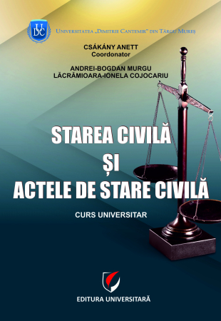 Legal and administrative sciences - Civil status and civil status documents