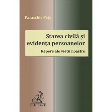 Legal and administrative sciences - Civil status and personal records. Landmarks of our lives - Paraschiv Petu