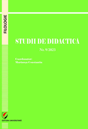Studii de didactică - Studii de didactica. Nr. 9/2023