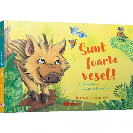 Children's literature - Illustrated stories - I am very happy! I'm in a bad mood! Turn the book over! - Jules Ambach