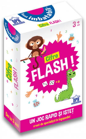 Cărți pentru copii - Sunt imbatabil. Cifre flash! Un joc rapid si istet. 3 ani+
