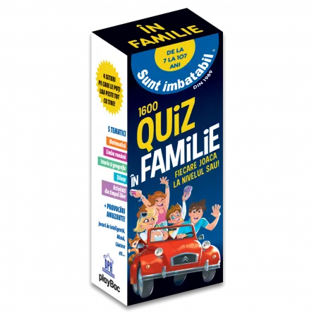 Cărți pentru copii - Sunt imbatabil. Quiz in familie