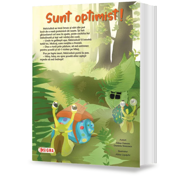 Literatură pentru copii - Sunt optimist! (format A3) - Alina Oancea, Daniela Stoicescu