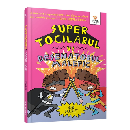 Literatură pentru copii - Super Tocilarul vs Desenatorul Malefic - Jess Bradley