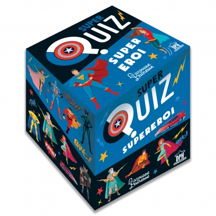 Cărți pentru copii - SuperQuiz. Supereroi - Aurore Meyer