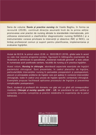 Teoria şi practica nursing. Nursing în chirurgie. Vol. 5 [1]