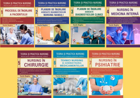 Medicină - Teoria şi practica nursing. Vol 1-7