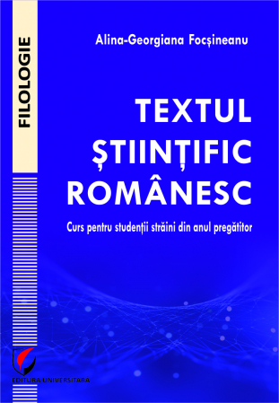 Romanian language and literature - The Romanian scientific text. Course for foreign students in the preparatory year