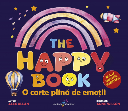 Children's literature - Illustrated stories - The Happy Book. A book full of emotions - Alex Allan
