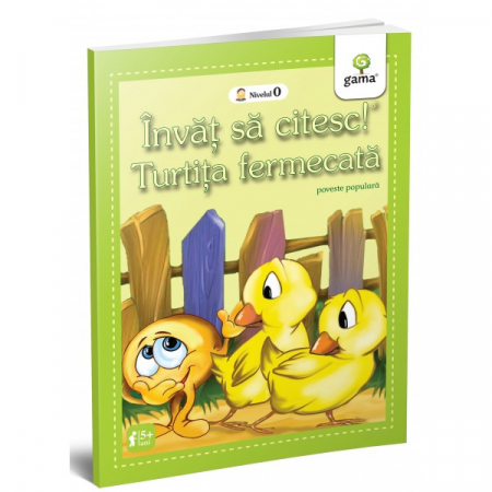 Literatură pentru copii - Povești ilustrate - Turtita fermecata. Invat sa citesc! Nivelul 0