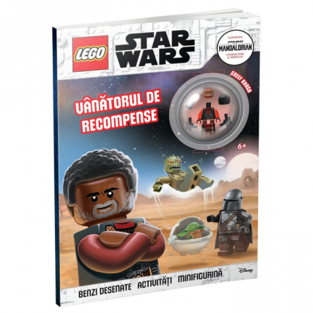 Cărți pentru copii - Vanatorul de recompense. LEGO® Star Wars. Carte de activitati cu minifigurina LEGO®