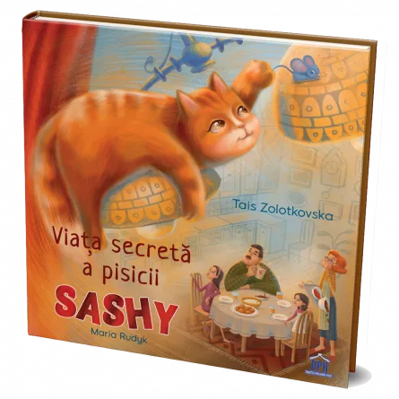 Children's literature - Illustrated stories - The Secret Life of Sasha the Cat - Tais Zolotkovska